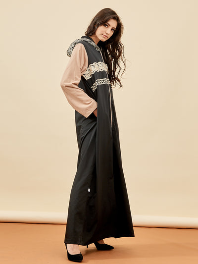Hooded Abaya | Modest Fashion | Fall Winter Abaya Cape 